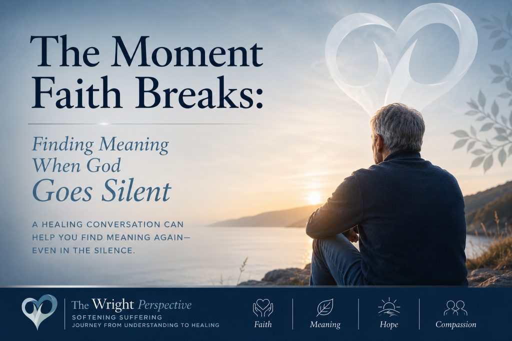 The Moment Faith Breaks: Finding Meaning When God Goes Silent 1 The Moment Faith Breaks: Finding Meaning When God Goes Silent
